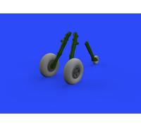 Eduard Brassin ED632129 1:32 Spitfire Mk.IXc Smooth Weighted Wheels