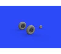Eduard Brassin ED632130 1:32 Spitfire Mk.IXc Pattern Weighted Wheels
