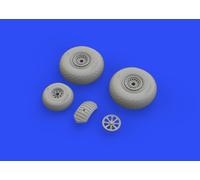 Eduard Brassin ED632145 B-24D/J Liberator Weighted Wheels 1:32