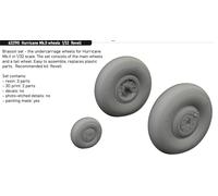 Eduard Brassin ED632190 1:32 Hawker Hurricane Mk.II wheels