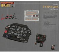 Eduard Brassin ED634003 1:32 P-51D-5 Mustang LooK Panel & Belts
