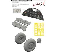 Eduard Brassin ED634035 1:32 Hawker Hurricane Mk.IIb rounded exhausts LooK plus