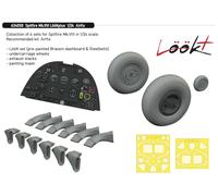 Eduard Brassin ED634050 1:32 Supermarine Spitfire Mk.VIII LooKplus series 1:24