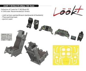 Eduard Brassin ED644239 Lockheed-Martin F-16D Block 50 LooKplus series 1:48
