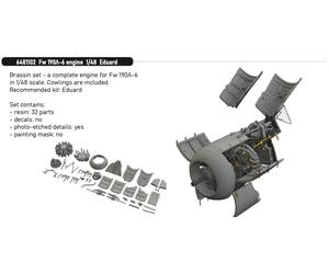 Eduard Brassin ED6481102 1:48 Focke-Wulf Fw-190A-6 engine