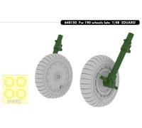 Eduard Brassin ED648150 1:48 Focke-Wulf Fw-190 late wheels with Wtd tyre effect