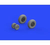 Eduard Brassin ED648304 F-14A Tomcat Early Weighted Wheels 1:48