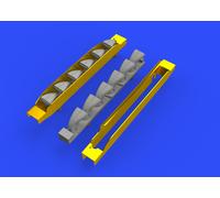 Eduard Brassin ED648402 1:48 Messerschmitt Bf-109G-6 exhaust stacks