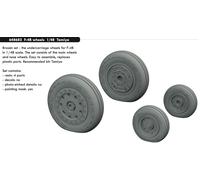 Eduard Brassin ED648682 1:48 McDonnell F-4B Phantom wheels with Wtd tyre effect