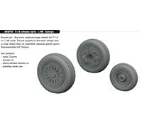 Eduard Brassin ED648707 F-16C Early Weighted Wheels 1:48