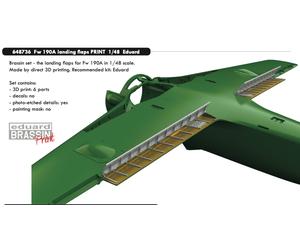 Eduard Brassin ED648736 1:48 Focke-Wulf Fw-190A landing flaps
