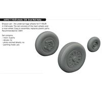 Eduard Brassin ED648743 1:48 McDonnell F-15A/B Eagle wheels