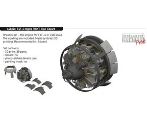 Eduard Brassin ED648828 1:48 Grumman F4F-4 Wildcat engine