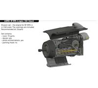 Eduard Brassin ED648902 1:48 Messerschmitt Bf-109K-4 engine