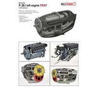Eduard Brassin ED648936 1:48 Lockheed P-38J Lightning left engine