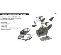 Eduard Brassin ED648953 1:48 Messerschmitt Bf-109G-6/AS cockpit