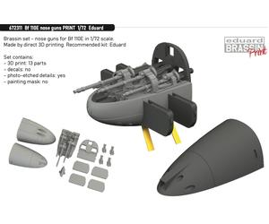 Eduard Brassin ED672311 1:72 Messerschmitt Bf-110E nose guns