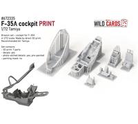 Eduard Brassin ED672335 1:72 Lockheed-Martin F-35A Lightning II cockpit