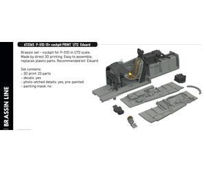 Eduard Brassin ED672365 1:72 North-American P-51D-15+ cockpit