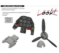 Eduard Brassin ED674008 Messerschmitt Bf-109G-2 LooKplus series 1:72