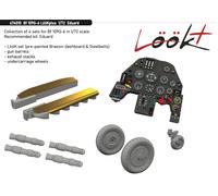 Eduard Brassin ED674010 Messerschmitt Bf-109G-6 LooKplus series 1:72