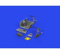 Eduard Brassin Messerschmitt Me Bf 109G-6 Cockpit Instruments - 1:48 Kit NEW