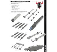 Eduard Brassin SIN648104 1:48 Lockheed-Martin F-16C Armament with Laser Guided B