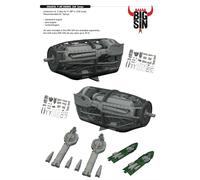 Eduard Brassin SIN648136 Lockheed P-38F Lightning ENGINES 1:48