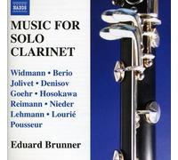Eduard Brunner - Works for Solo Clarinet [New CD]