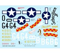EDUARD D32011 AIRCRAFT DECALS P-51D-5 357TH FG TAMIYA / REVELL 1/32