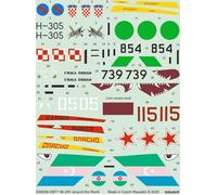 EDDD48056 - Eduard Decals 1:48 - Mi-24V around the World