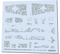 EDUARD D72056 BF 109G Tropical Camouflage Scheme 1/72 (Decals for EDUARD)