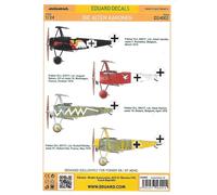EDUARD DECALS 1/24 FOKKER Dr.1 'DIE ALTEN KANONEN' (For Meng kit) D24002