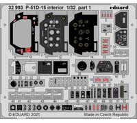 Eduard ED32993 1:32 North-American P-51D-15 Mustang interior