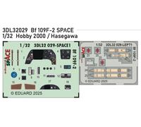 Eduard ED3DL32029 1:32 Messerschmitt Bf-109F-2 SPACE