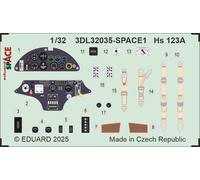 Eduard ED3DL32035 1:32 Henschel Hs-123A SPACE set