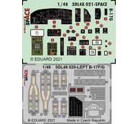 Eduard ED3DL48021 1:48 Boeing B-17G Flying Fortress SPACE