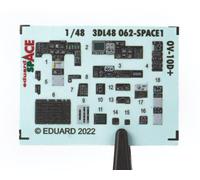 Eduard ED3DL48062 1:48 OV-10D+ Bronco SPACE 3D Decal & PE Set