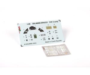 Eduard ED3DL48080 1:48 Grumman F4F-3 Wildcat early SPACE set