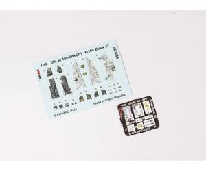 Eduard ED3DL48105 1:48 F-16C Fighting Falcon Block 42 till 2005 SPACE