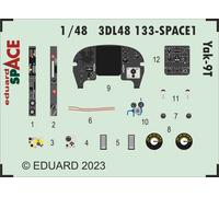 Eduard ED3DL48133 1:48 Yakovlev Yak-9T SPACE