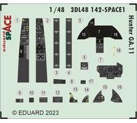 Eduard ED3DL48142 1:48 Hawker Hunter GA.11 SPACE