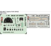 Eduard ED3DL48147 1:48 Supermarine Seafire F.XVII SPACE