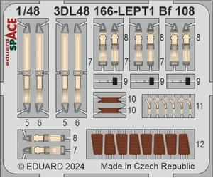 Eduard ED3DL48166 1:48 Messerschmitt Bf-108B SPACE set