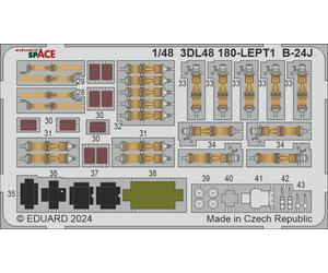 Eduard ED3DL48180 1:48 Consolidated B-24J Liberator