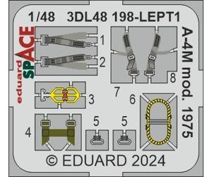 Eduard ED3DL48198 1:48 Douglas A-4M Skyhawk mod