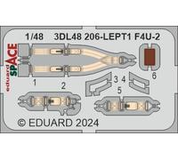 Eduard ED3DL48206 1:48 Vought F4U-2 Corsair SPACE