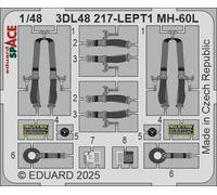 Eduard ED3DL48217 1:48 Sikorsky MH-60L Black Hawk SPACE set