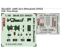 Eduard ED3DL48221 1:48 Mitsubishi A6M5 Zero
