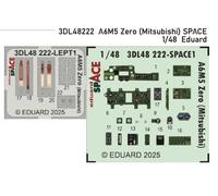Eduard ED3DL48222 1:48 Mitsubishi A6M5 Zero